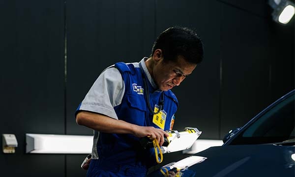 コーティング作業